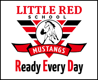 Little Red School Mustangs Ready Every Day
